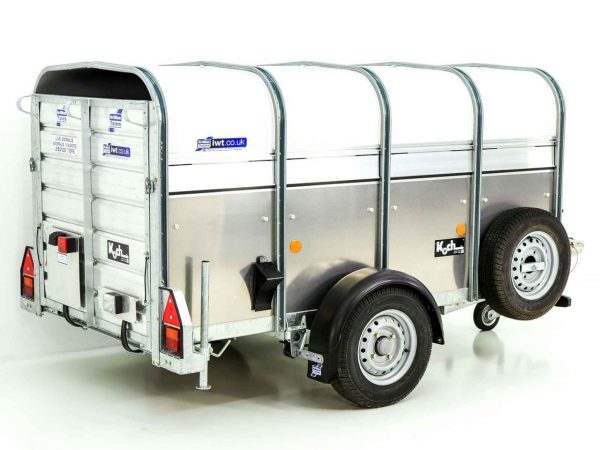 Ifor Williams Schaf-und Kälberanhänger P8G 124x250cm Höhe:115 1,4t – Bild 4