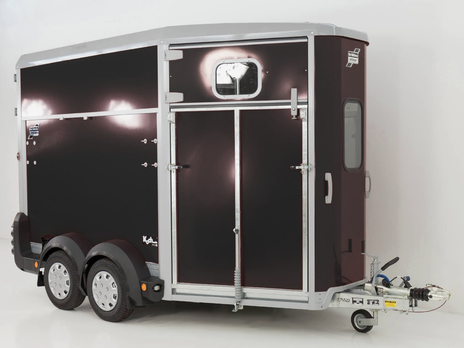Ifor Williams Pferdeanhänger HB511|schwarz|Frontausstieg – Bild 3