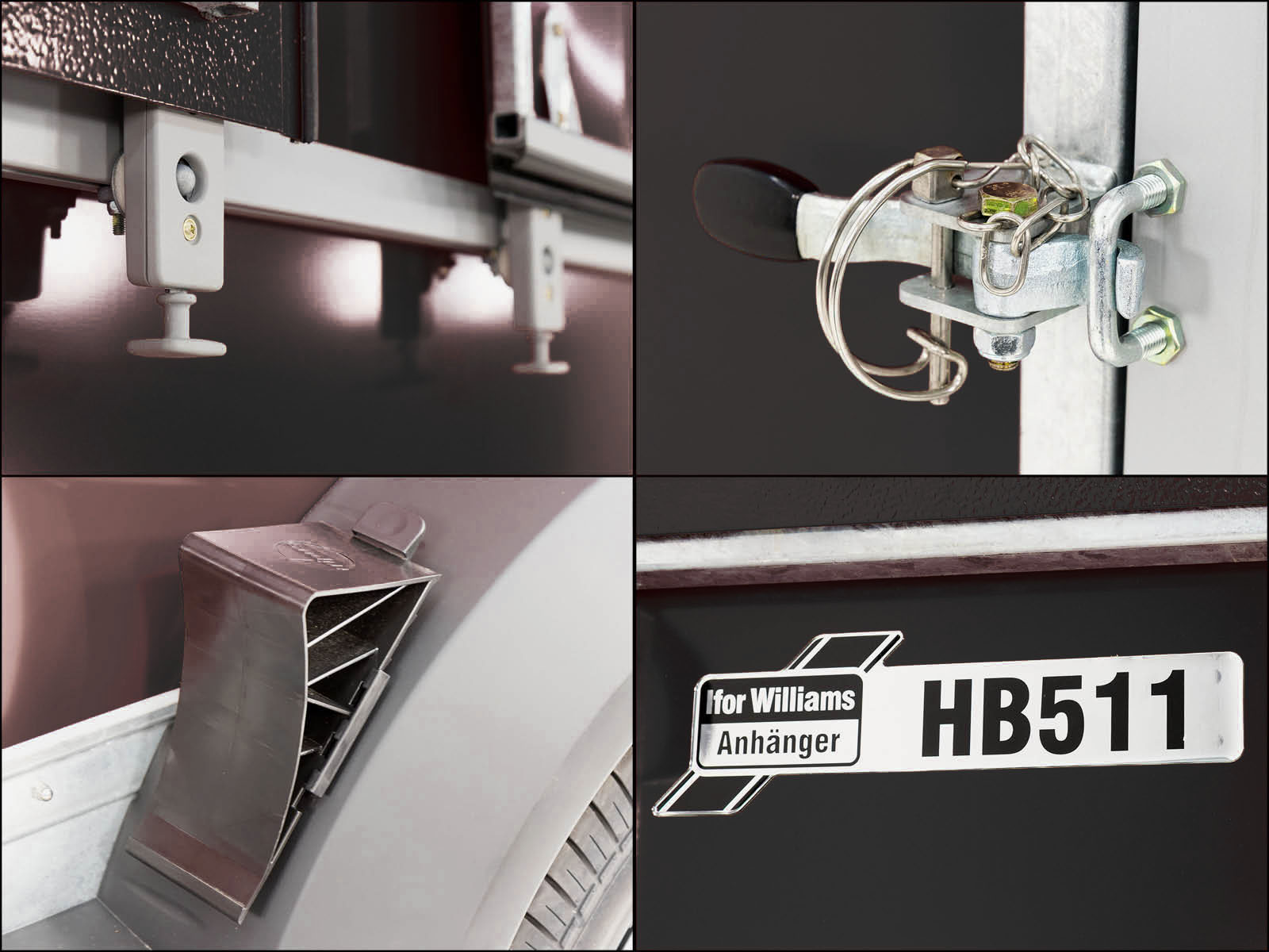 Ifor Williams Pferdeanhänger HB511|schwarz|Frontausstieg – Bild 15