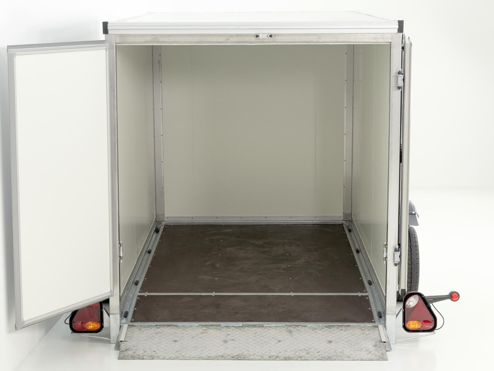Vezeko Koffer-Absenkanhänger 157x344cm Höhe:190cm 2,7t – Bild 5