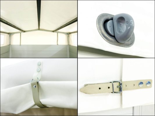 Ifor Williams Schaf-und Kälberanhänger P8G 124x250cm Höhe:115 1,4t – Bild 14