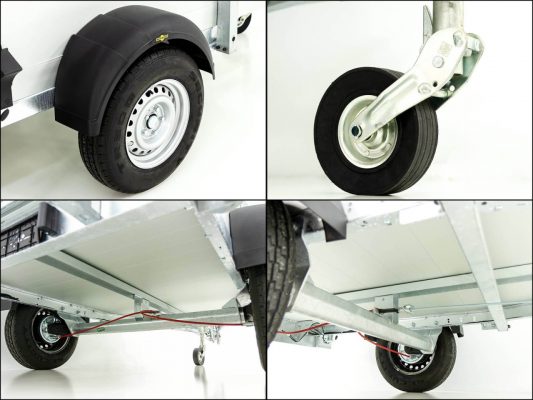 Ifor Williams Schaf-und Kälberanhänger P8G 124x250cm Höhe:115 1,4t – Bild 17