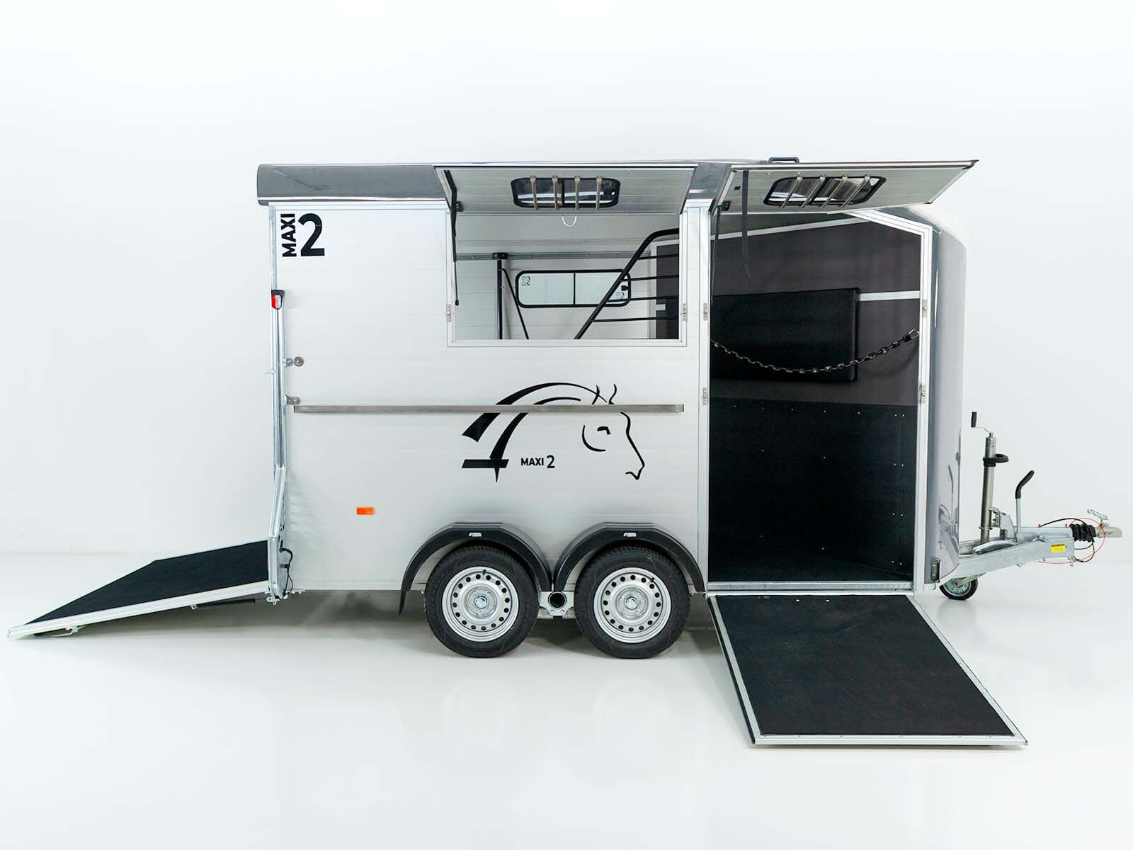 Cheval Liberte Pferdeanhänger MAXI 2|grau – Bild 13