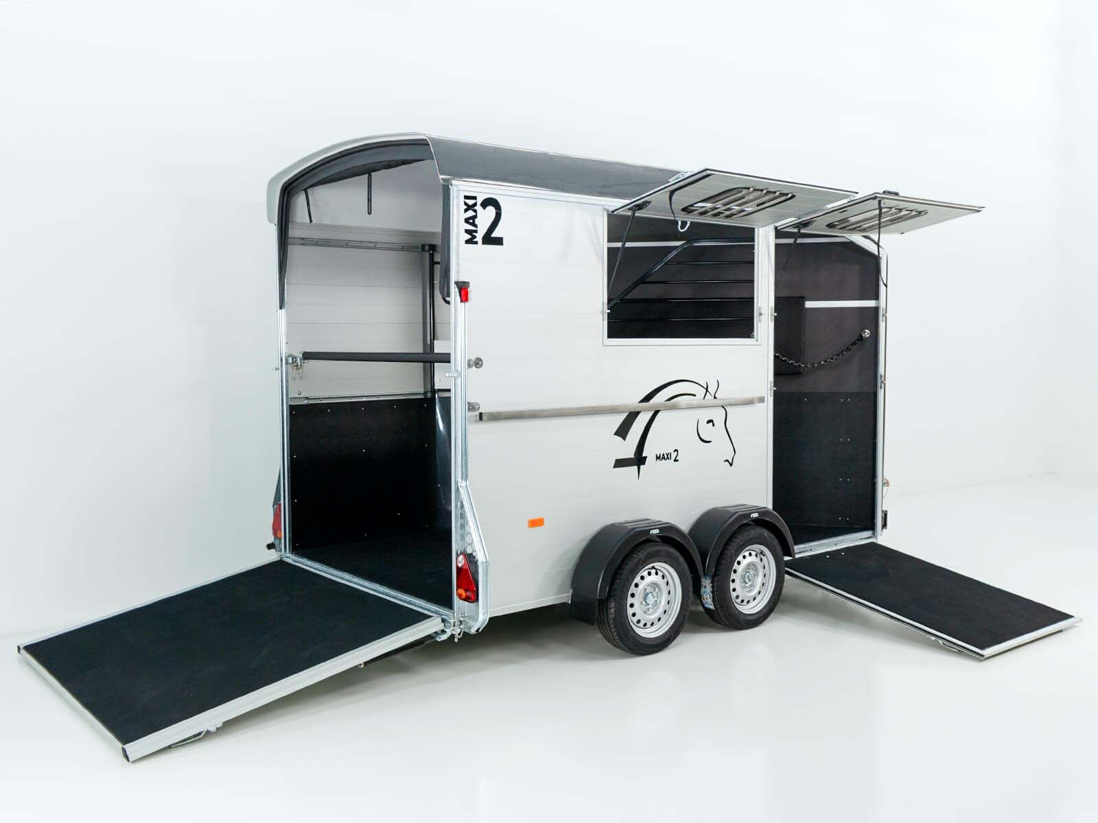 Cheval Liberte Pferdeanhänger MAXI 2|grau – Bild 14