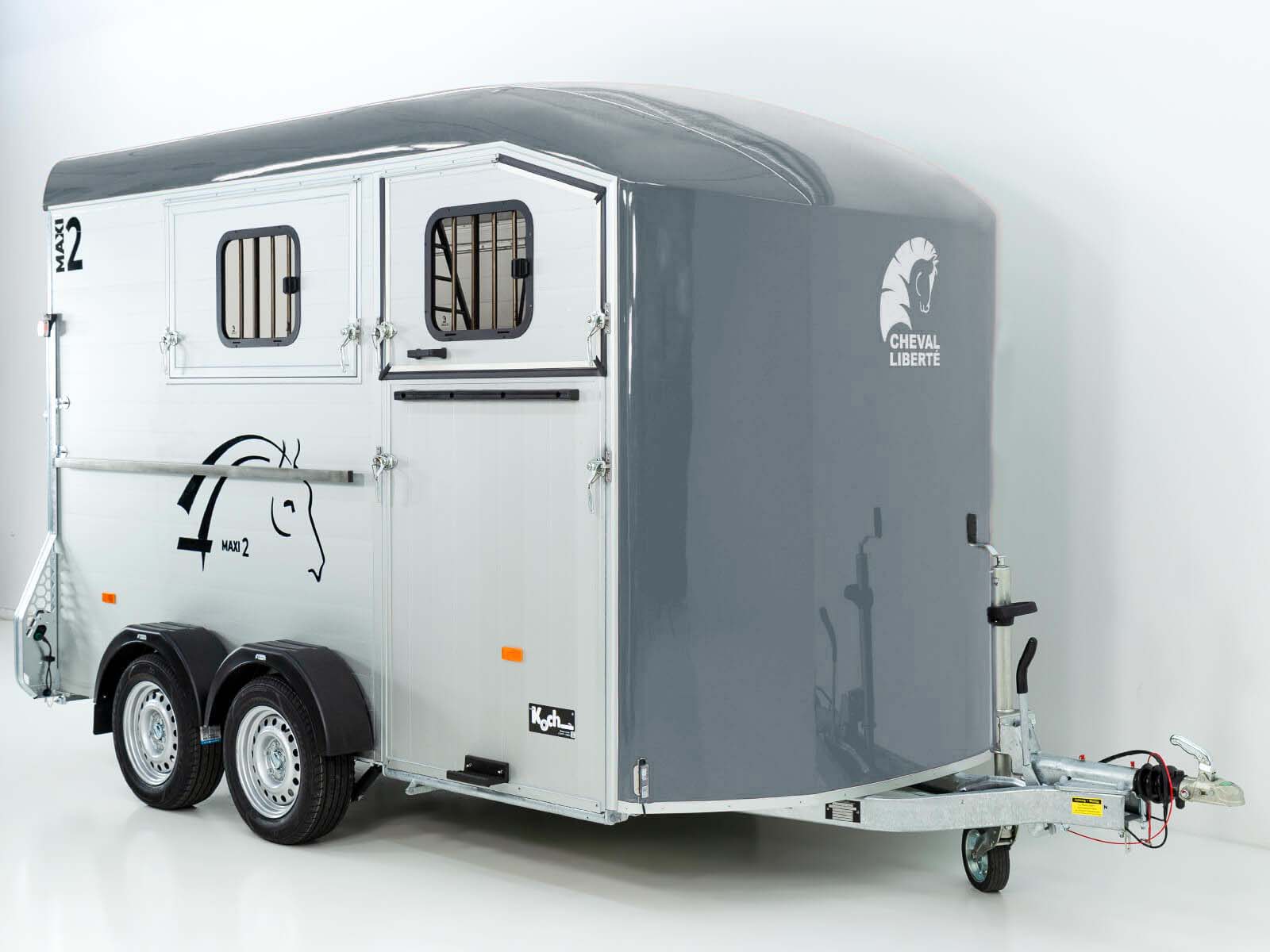 Cheval Liberte Pferdeanhänger MAXI 2|grau – Bild 19