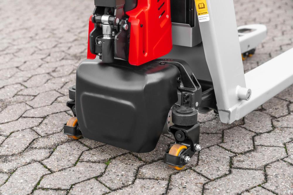Elektrohubwagen – 2000 kg, Li-Ion, Stützräder, ext. Akku ForkLion Plus – Bild 15