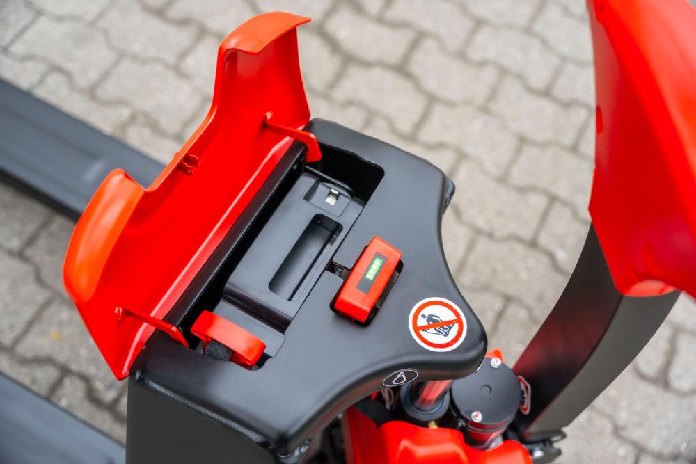 B-Ware Elektrohubwagen "ForkLion" Basic– 1500 kg, Li-Ion – Bild 8