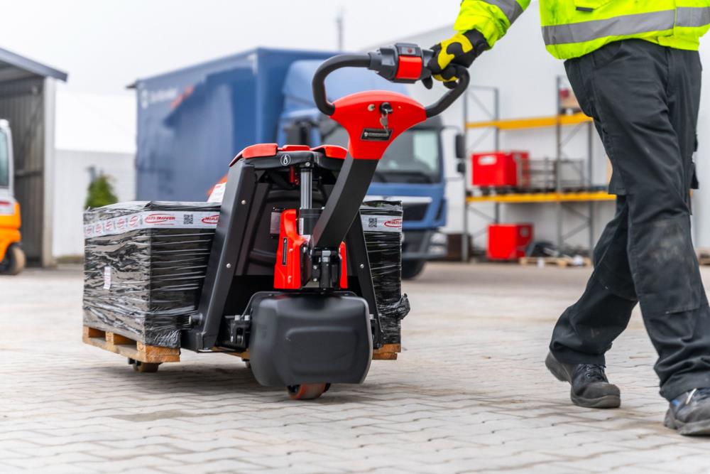 B-Ware Elektrohubwagen "ForkLion" Basic– 1500 kg, Li-Ion – Bild 9